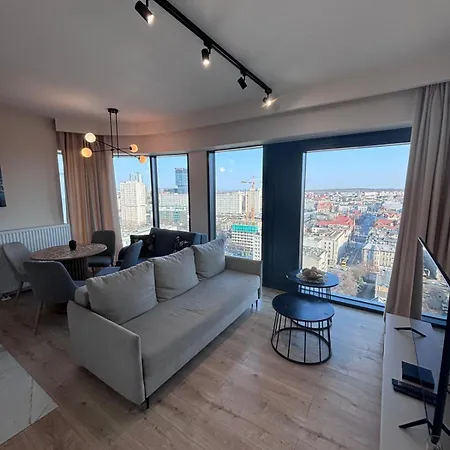 Global L Sky Tower L Premium View L Panoramic Bathtub L Parking شقة كاتوفيتسه