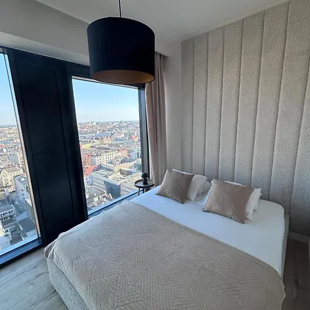 Appartamento Global L Sky Tower L Premium View L Panoramic Bathtub L Parking Katowice