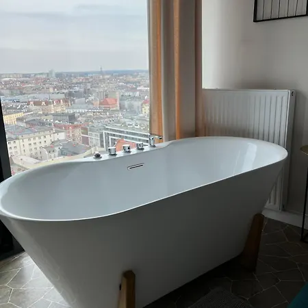 Appartamento Global L Sky Tower L Premium View L Panoramic Bathtub L Parking